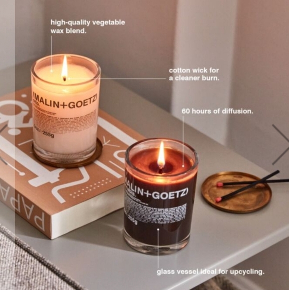 ❤️BUY 2 GET 1 FREE  MALIN+GOETZ Strawberry Boxed Candle,9oz.Retail Price $66.00 - Picture 9 of 13